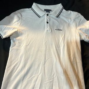 H&M white polo shirt